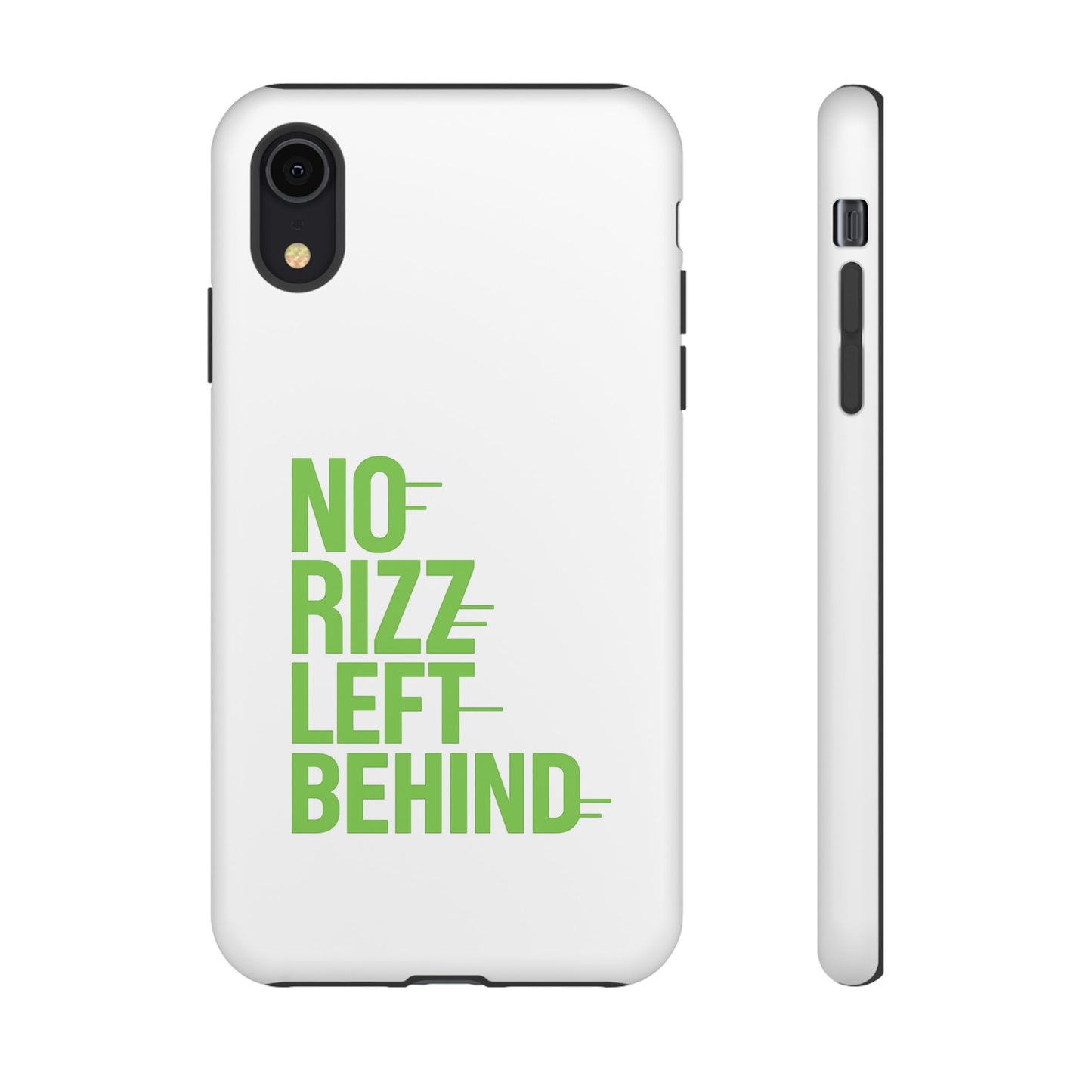 copy of tough cases - no rizz left behind phone case for ultimate protection and style, impact-resistant, dual layer, vibrant design, perfect gift for adults