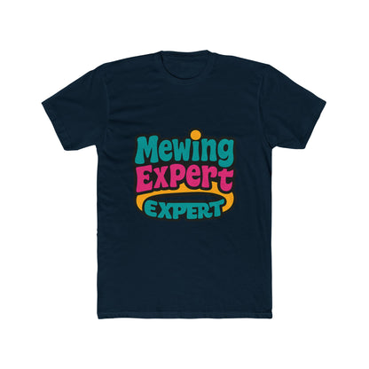 Mewing Expert Unisex T-Shirt - Alphabet Design, Multicolor, Casual Wear, Comfortable Tee for Men and Women, Stylish and Trendy Clothing, Perfect Gift Idea, Premium Quality
