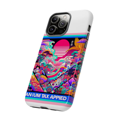 Fanum Tax Applied Protective Phone Case, 3D Wrap Design, Durable Silicone Liner, UV Protected, Shock Absorbing, Fun Anime and Comic Style, Ideal Gift for Tech Enthusiasts