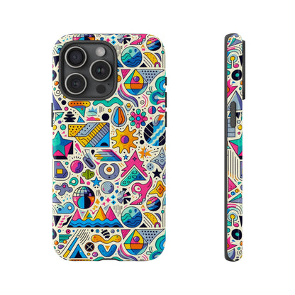Pattern Image 5 Vibrant Shockproof Phone Case for Anime and Comic Fans - Stylish Protective Cover with 3D Wrap Design Compatible with iPhone 13, 14, 15 & 16 – all models including Pro, Pro Max & Plus