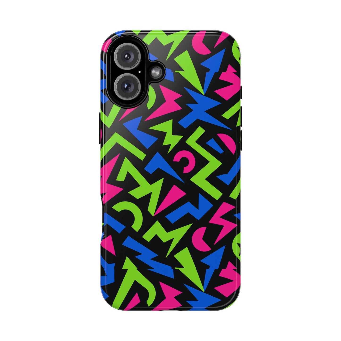 y2k multicolour 4 protective phone case with 3d design – stylish protection for unisex smartphones compatible with iphone 13, 14, 15 & 16 – all models including pro, pro max & plus