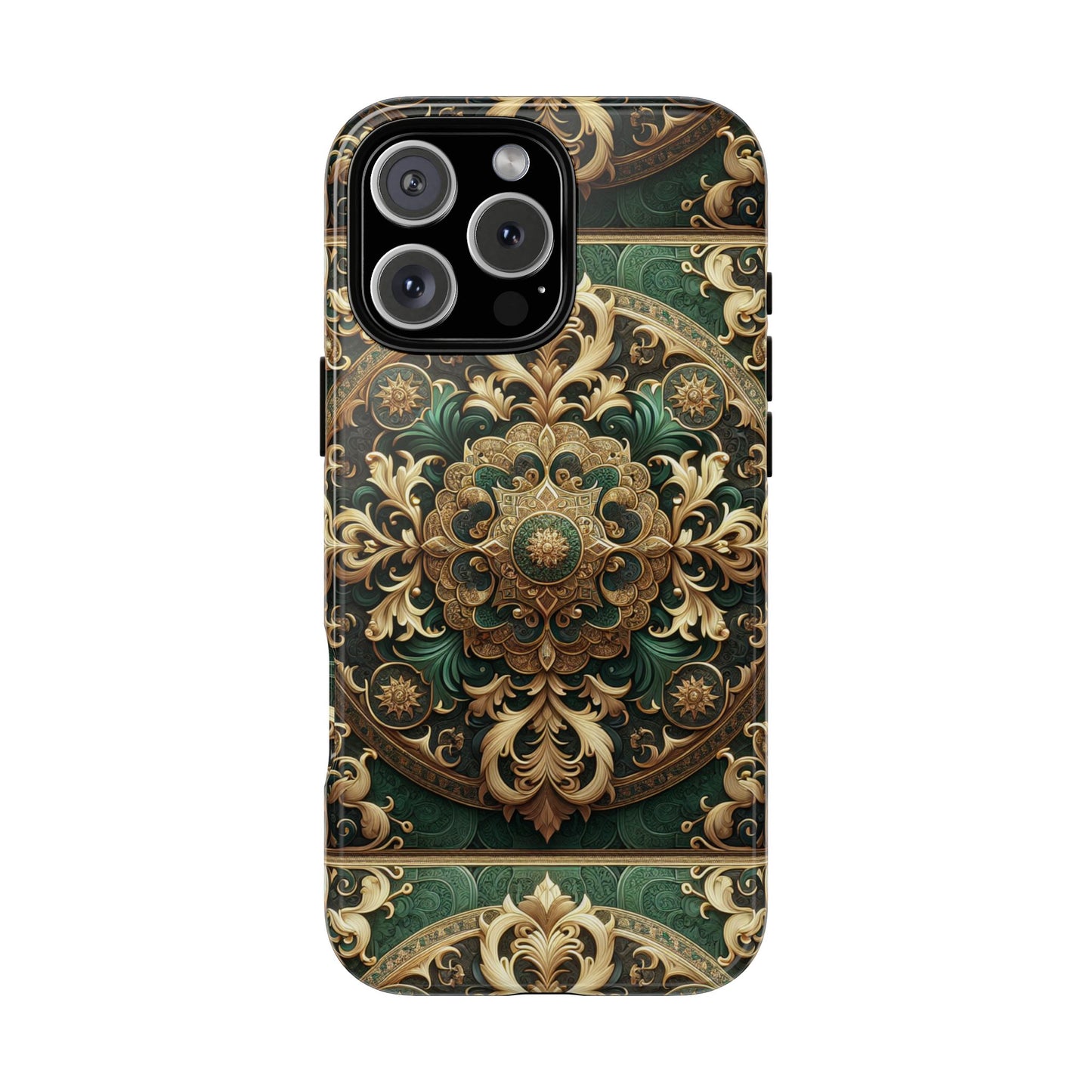 pattern image 2 vibrant comic style phone case for men and women with ornate baroque design compatible with iphone 13, 14, 15 & 16 – all models including pro, pro max & plus