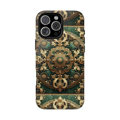 Pattern Image 2 Vibrant Comic Style Phone Case for Men and Women with Ornate Baroque Design Compatible with iPhone 13, 14, 15 & 16 – all models including Pro, Pro Max & Plus