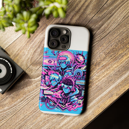 Slayware Installed Protective Phone Case with 3D Wrap Design for Anime and Comic Culture Lovers