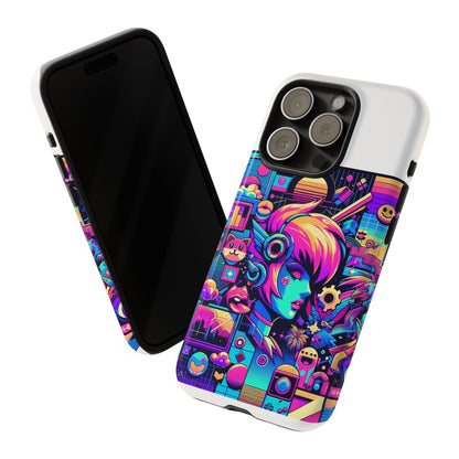 No Riz Still Hits 3D Wrap Protective Phone Case for Anime Lovers, Durable Shock Absorption, UV Protected, Unique Style for Smartphones