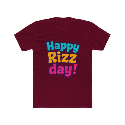 Happy Rizz Day Alphabet Multicolor Unisex T-Shirt – Vibrant Graphic Tee for Everyday Wear