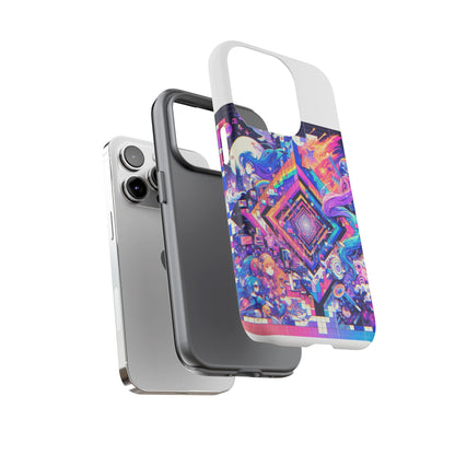 No Cap Just Facts Protective Phone Case for Anime Lovers