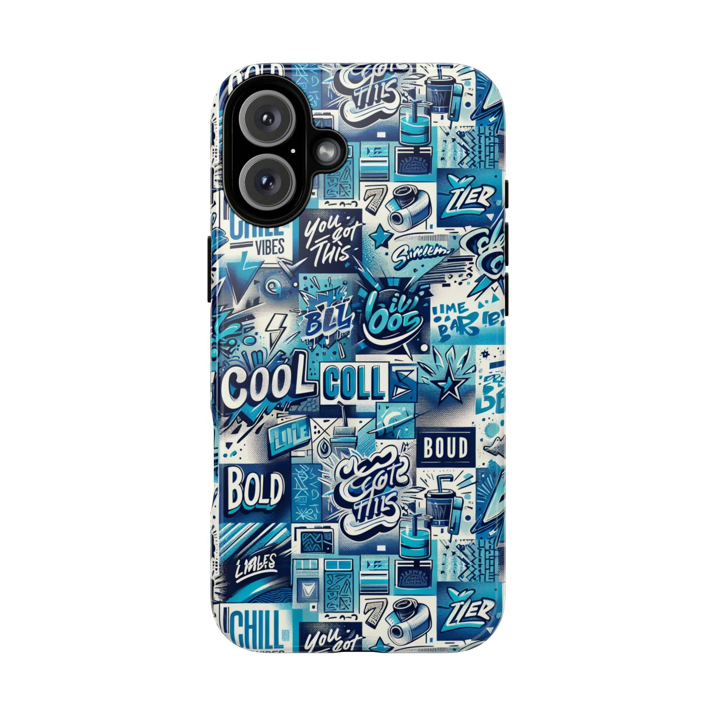 vibrant 3d graphic phone case with playful design for self-expression and stylish protection compatible with iphone 13, 14, 15 & 16 – all models including pro, pro max & plus