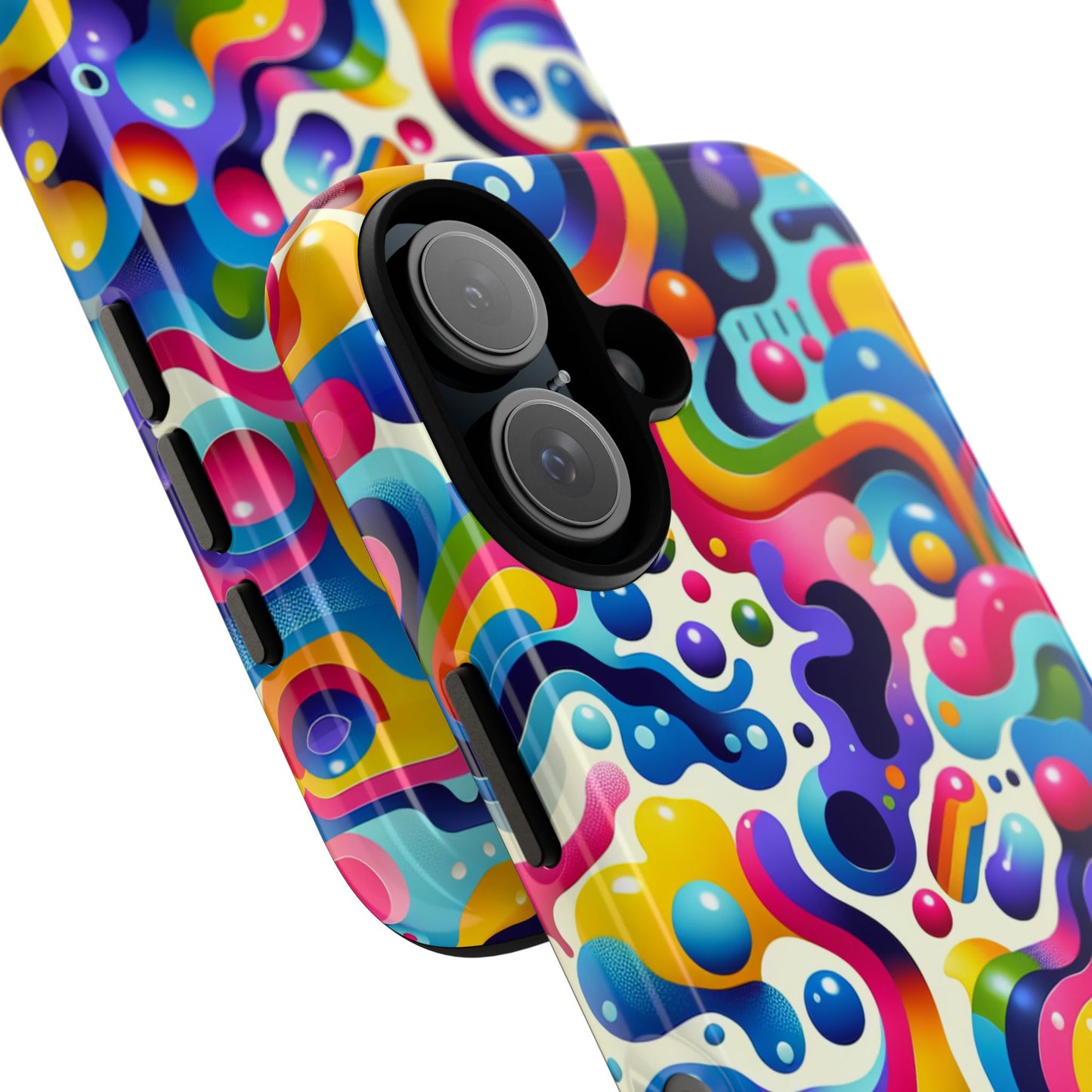 pattern image 8 vibrant shockproof phone case for anime and comic fans compatible with iphone 13, 14, 15 & 16 – all models including pro, pro max & plus