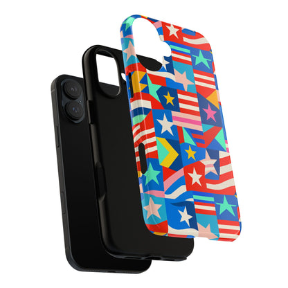Vibrant Multicolour 3D Wrap Protective Phone Case – Stylish Accessory for Unique Expression Compatible with iPhone 13, 14, 15 & 16 – all models including Pro, Pro Max & Plus