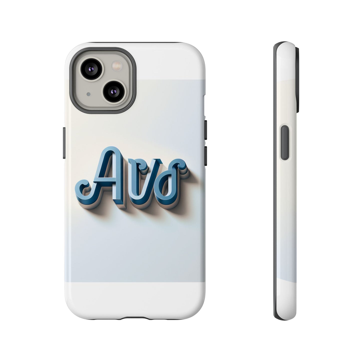vibrant 3d wrap protective phone case in retro blue design – trendy accessory for fashion-forward users compatible with iphone 13, 14, 15 & 16 – all models including pro, pro max & plus