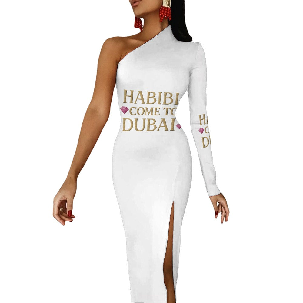 unisex half sleeve slit dress in soft polyester cotton blend, elegant adjustable fit for women, perfect for beach, vacation, party, everyday wear, stylish gift for friends or family