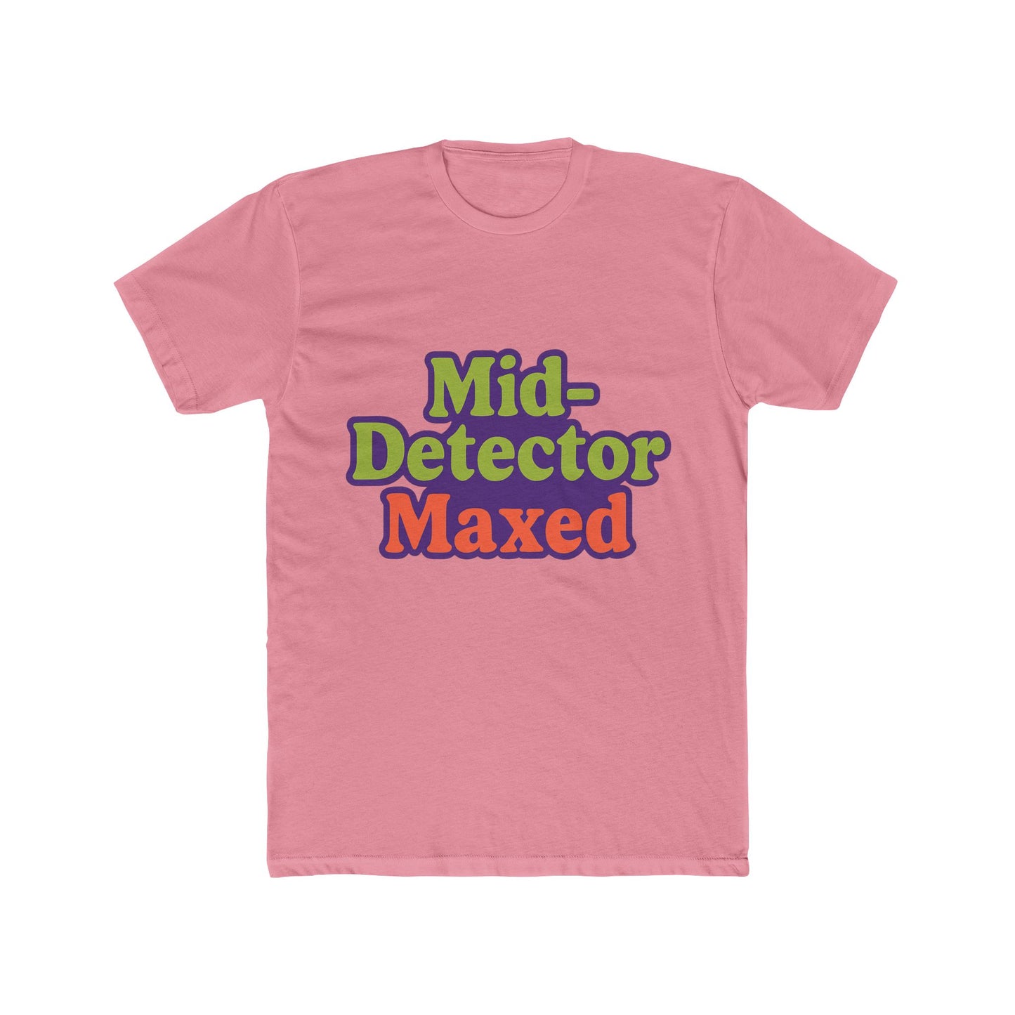 funny meme multicolor unisex t-shirt - mid-detector design, comfortable & stylish graphic tee for men & women, premium quality, casual wear