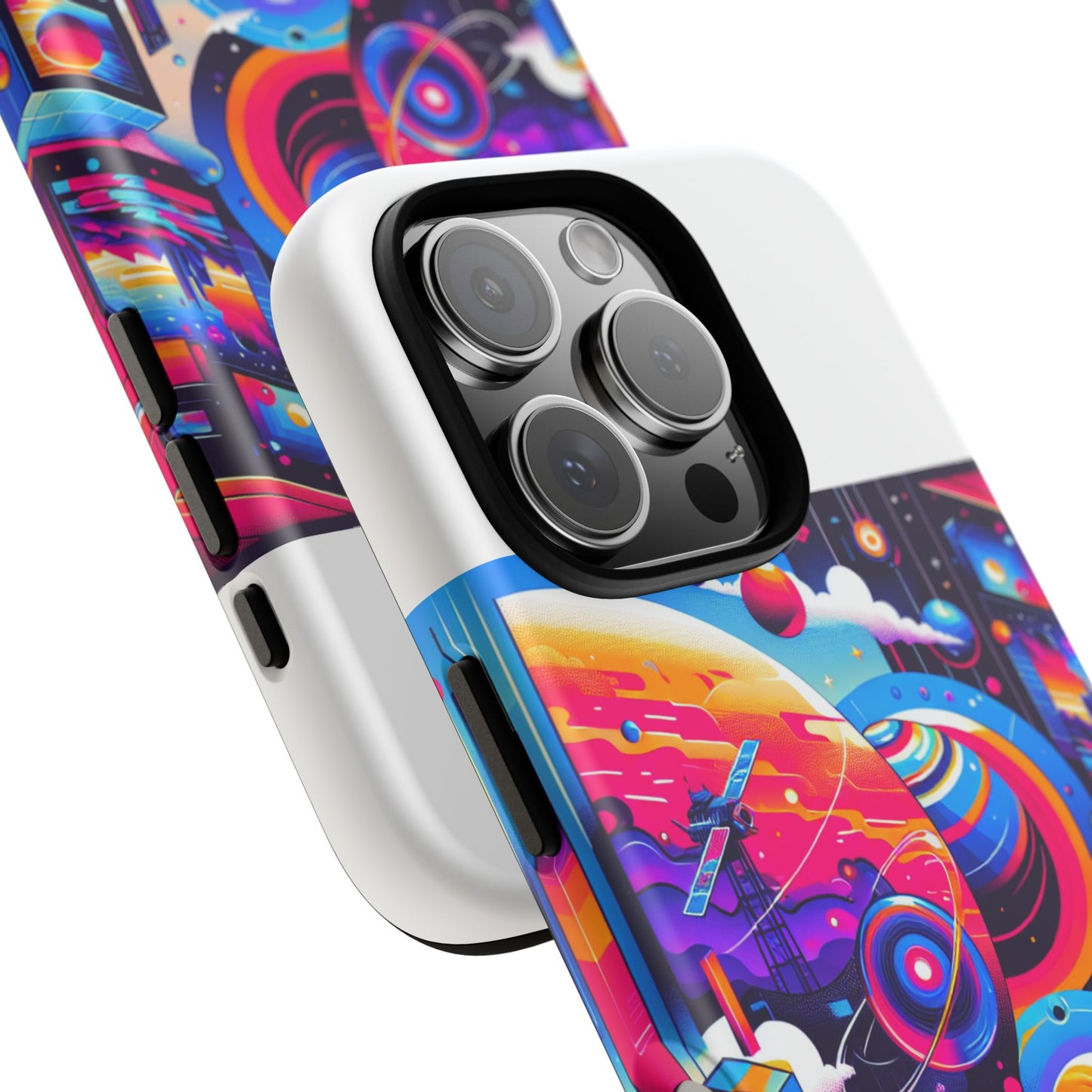 ohio core energy 3d wrap protective phone case for anime lovers, stylish durable tpu silicone, shock absorbent with uv protection, glossy or matte finish