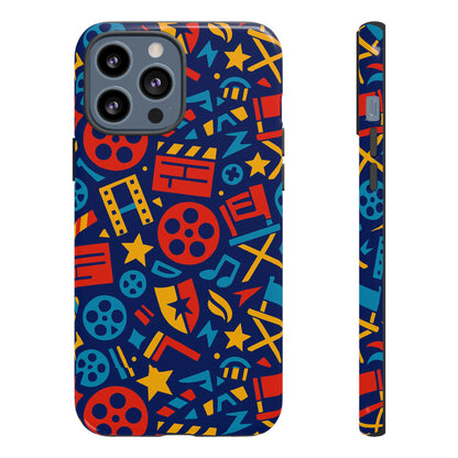 Vibrant 3D Movie Icons Protective Phone Case for Kids and Adults – Stylish Accessory – Compatible with iPhone 13, 14, 15 & 16 – all models including Pro, Pro Max & Plus