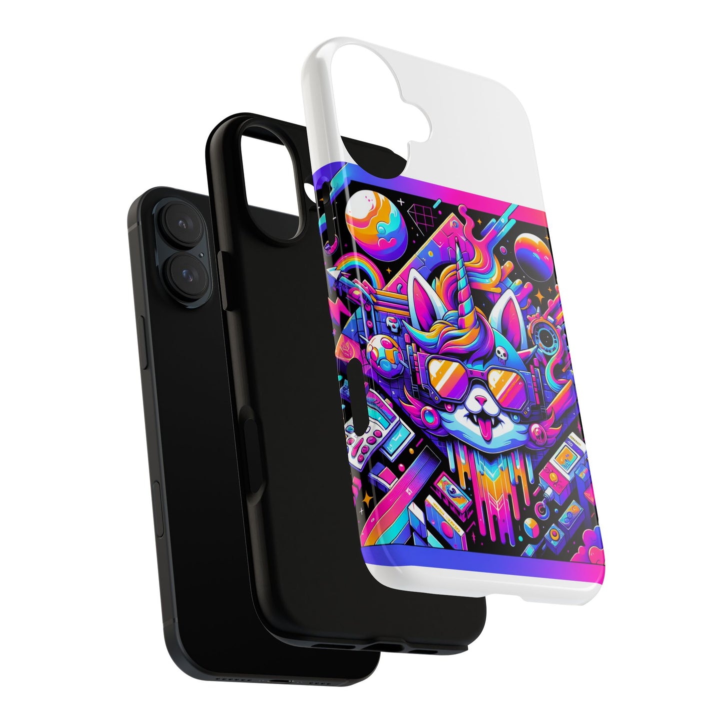 rizzed up and ready protective phone case for anime lovers
