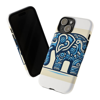 Vibrant 3D Elephant Design Phone Case for Stylish Protection and Unique Aesthetic Compatible with iPhone 13, 14, 15 & 16 – all models including Pro, Pro Max & Plus