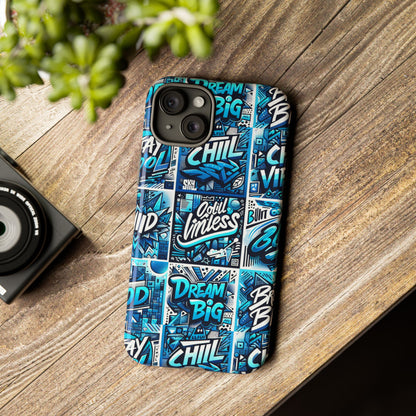 Vibrant 3D Graphic Protective Phone Case with Artistic Design – Stylish Accessory for Self-Expression Compatible with iPhone 13, 14, 15 & 16 – all models including Pro, Pro Max & Plus