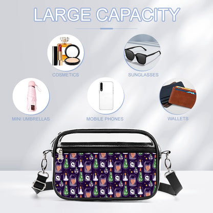 Transparent PVC Satchel Bag Small Shoulder Bag for Work Travel Durable Stylish Design Suitable for Men Women Kids Casual Use Lightweight Washable Perfect Gift for Friends