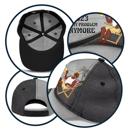 The Legend Has Retired Vintage Classic Cap for Men and Women, Adjustable Snapback Hat, Stylish Retirement Gift, Comfortable Cotton Blend