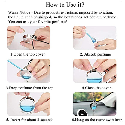 Custom Photo Air Freshener Pendant for Car Gift Hanging Perfume Box with Picture Text, Unique Personalised Car Air Freshener for Birthdays, Anniversaries and Special Occasions