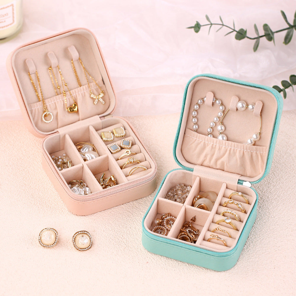 personalized birth flower jewelry box custom organizer gift for her