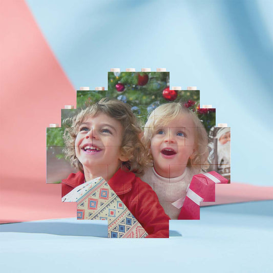 Custom Music Code Building Block Personalized Photo Brick Puzzles for DIY Fun, Creative Projects, Gifts for Kids and Adults, Unique Interlocking Display, 5 Sizes Available