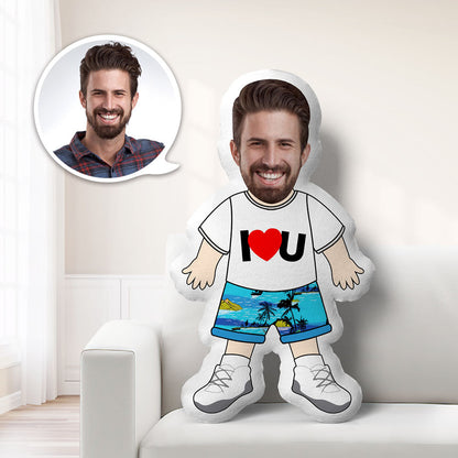 New Minime Pillow with Custom Face and Clothes Design
