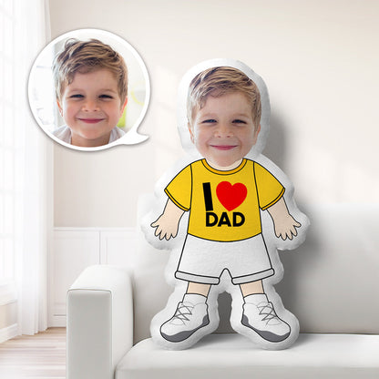 New Minime Pillow with Custom Face and Clothes Design