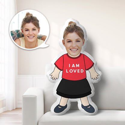 New Minime Pillow with Custom Face and Clothes Design