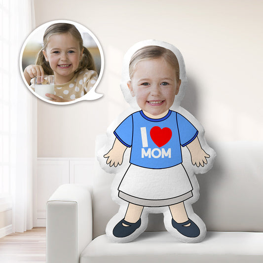 New Minime Pillow with Custom Face and Clothes Design
