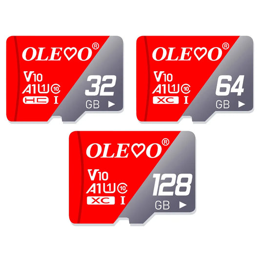 A1 Memory Card 16GB 32GB 64GB 128GB 200GB 256GB 400GB Mini SD Card Class10 UHS-1 Flash Card for Mobile Phone Tablet and Digital Devices