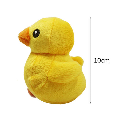 Small Dog Puppy Chew Toy | Fleece Squeaky Animal Design | Bite-Resistant and Safe | Interactive Play and Training | Durable Soft Texture | Ultimate Pet Entertainment