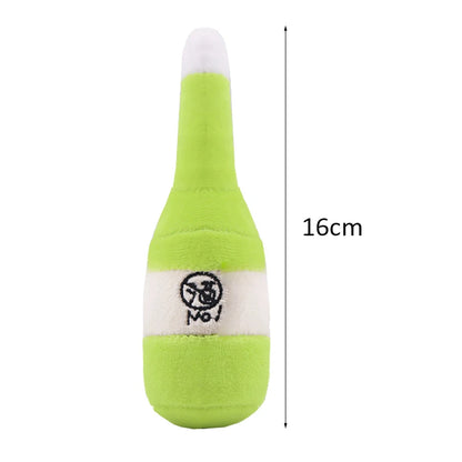 Small Dog Puppy Chew Toy | Fleece Squeaky Animal Design | Bite-Resistant and Safe | Interactive Play and Training | Durable Soft Texture | Ultimate Pet Entertainment