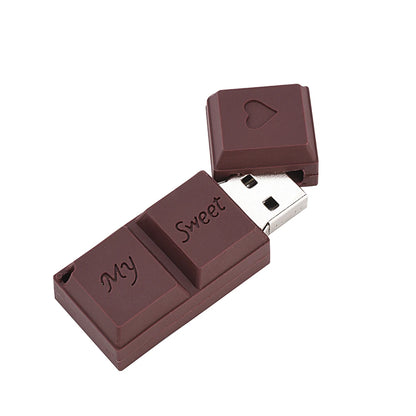 Cartoon chocolate Model USB flash drive 64gb Pen drive 128MB 4GB 8GB 16GB 32GB memory stick  U disk