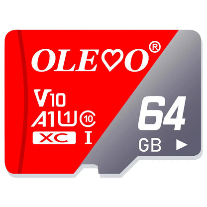 A1 Memory Card 16GB 32GB 64GB 128GB 256GB Mini SD Card Class10 UHS-1 Flash Card TF/SD Card for Mobile Phones Tablets and Digital Devices