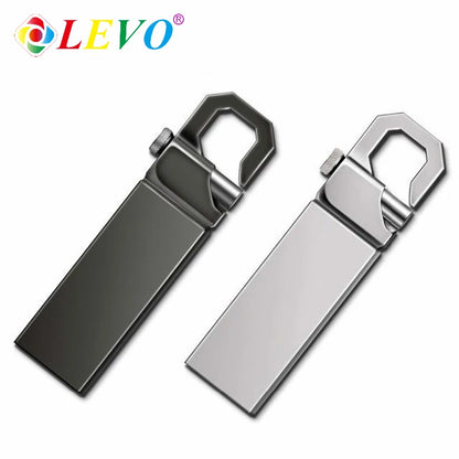 Waterproof Metal USB Flash Drive 128GB 64GB 32GB 16GB 8GB, Durable USB 2.0 Memory Stick for Data Storage and Transfer