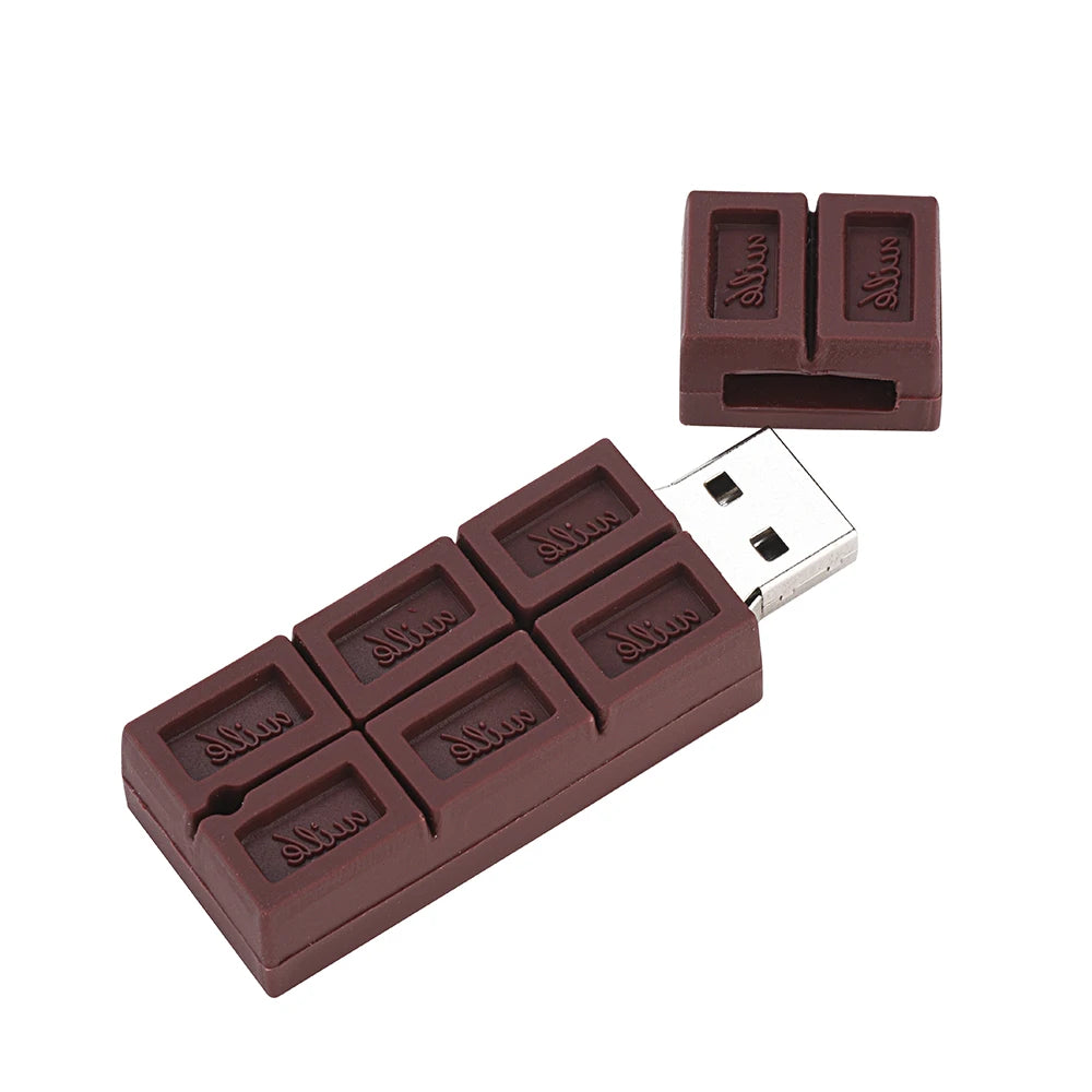 cartoon chocolate model usb flash drive 64gb pen drive 128mb 4gb 8gb 16gb 32gb memory stick  u disk