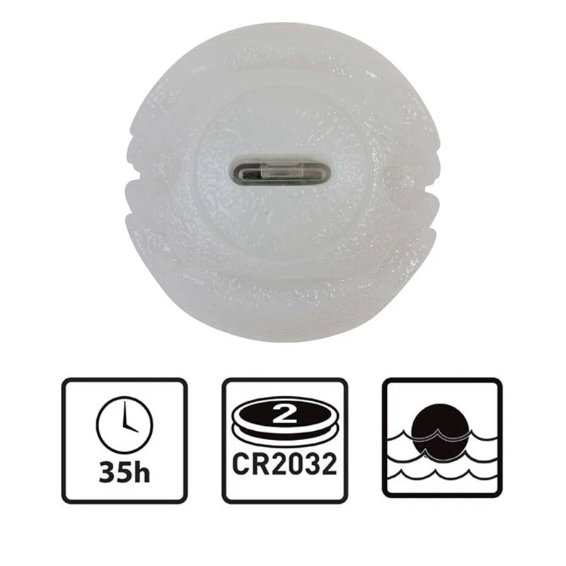 glowing led dog ball toy for night play, durable rubber design, stainless steel core, with battery included, perfect for pet exercise, training, and interactive fun