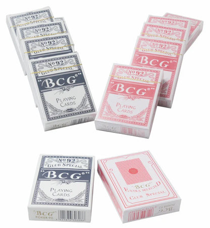 Casino Poker Magic Playing Card 52 + 2 Joker Deck Waterproof Plastic Cards for Family Game Nights, Durable and Flexible for Indoor and Outdoor Fun