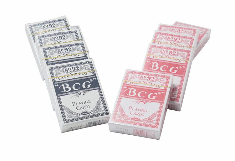 casino poker magic playing card 52 + 2 joker deck waterproof plastic cards for family game nights, durable and flexible for indoor and outdoor fun