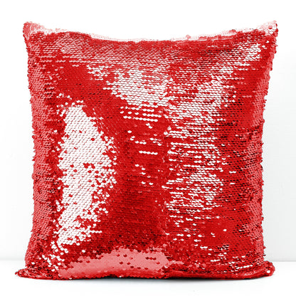 I F*cking Love You Either Way Works - Custom Sequin Pillow for Couples, 16 Inch Reversible Cushion, Fun Gift for Valentine's Day, Anniversary or Home Decor