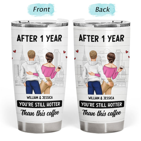 Couple After Years Hotter Than This Coffee Tumbler - Gift For Couples - Insulated Travel Mug - 20 Oz Stainless Steel Coffee Cup