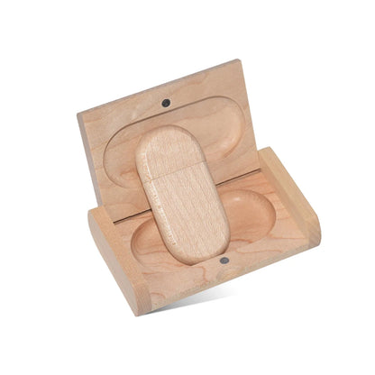 Custom Wooden USB Flash Drive with Gift Box, 64GB/32GB/16GB/8GB Memory Stick for Photography, Weddings, Business, USB 2.0 Pen Drive, Creative Storage Solution