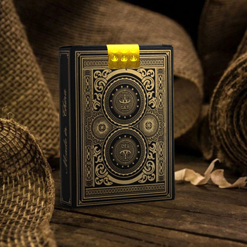 24k gold silver pvc full plastic playing cards waterproof durable poker set - premium quality, thick, easy to handle, perfect for all card games and gatherings