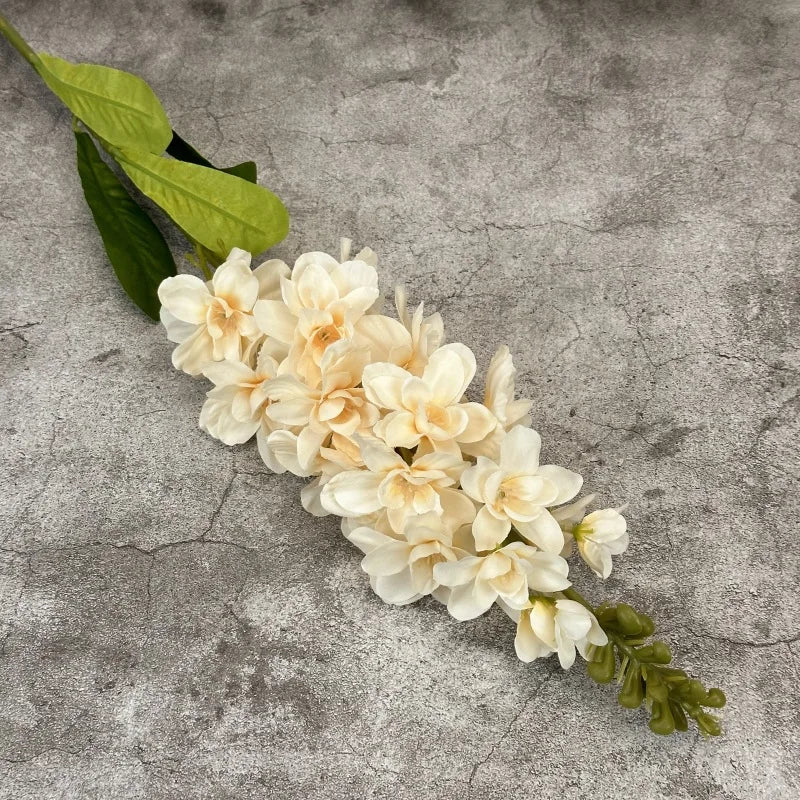 artificial hyacinth floral branch - violet pp material for home decoration, wedding, anniversary, birthday, bridal shower, indoor use, non-toxic, realistic look