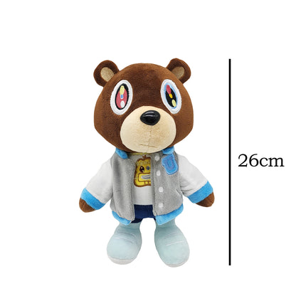 B0CXHRLMMG Kanye Teddy Bear Plush Toy Cartoon Bear Dolls Stuffed Soft Toy Christmas Birthday Gift For Children 26cm-30cm