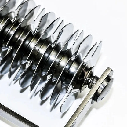 B09H1WSHLJ Kitchen Stainless Steel Lattice Cutter Roller Pastry Bread Pizza Wheel Pie Dough  DIY Bakeware Cooking Tools