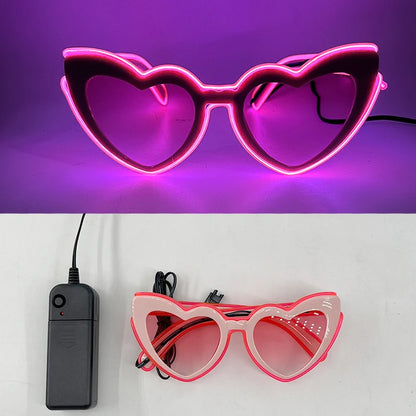 Funny Light Up Glasses Luminous LED Mosaic Glasses for Men and Women - Halloween Party Supplies, Glowing Neon Gafas for Festive Celebrations