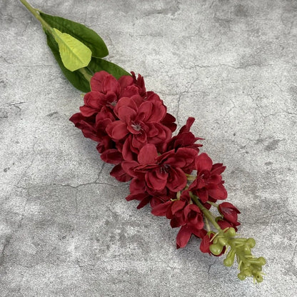 Artificial Hyacinth Floral Branch - Violet PP Material for Home Decoration, Wedding, Anniversary, Birthday, Bridal Shower, Indoor Use, Non-Toxic, Realistic Look